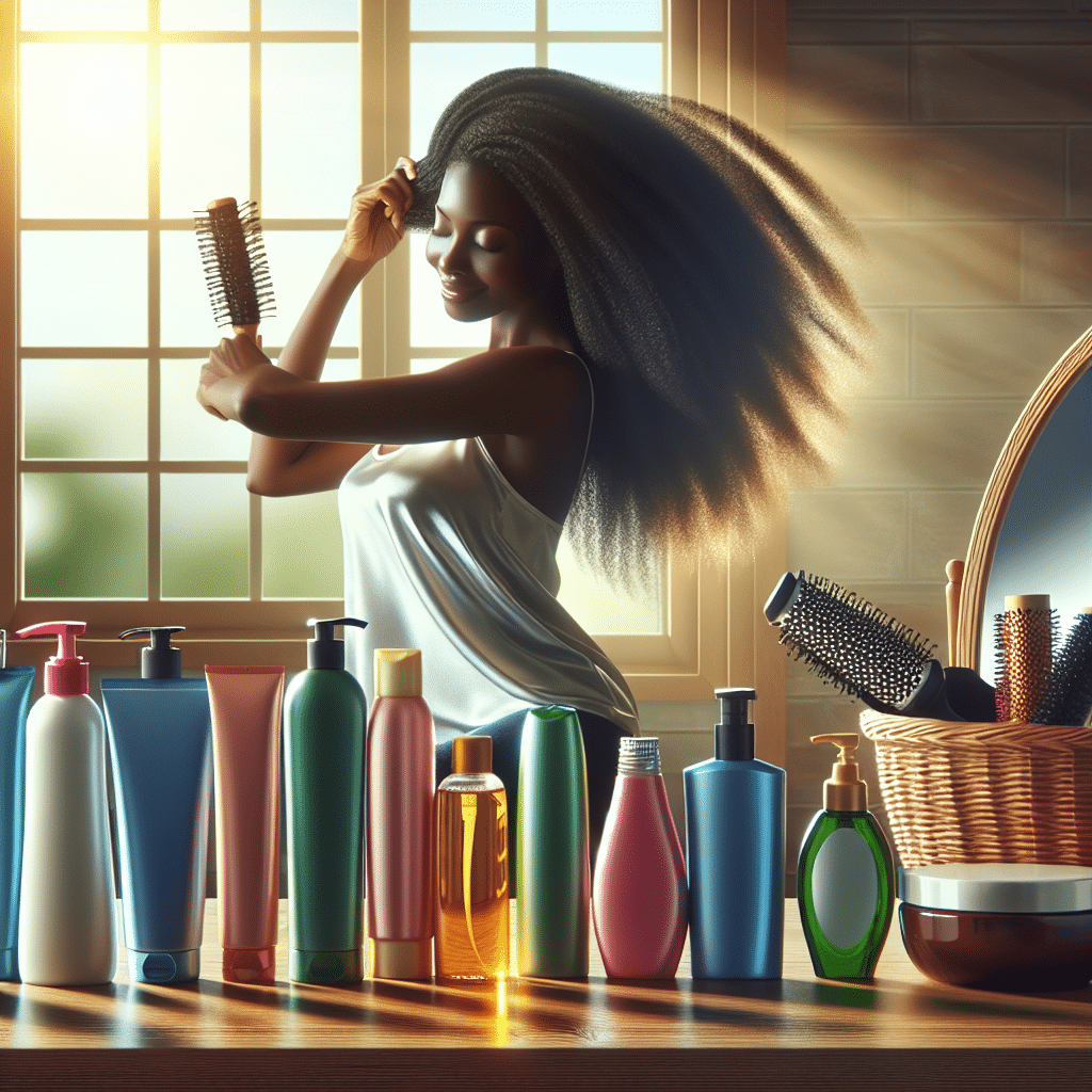 cabelo forte com produtos baratos