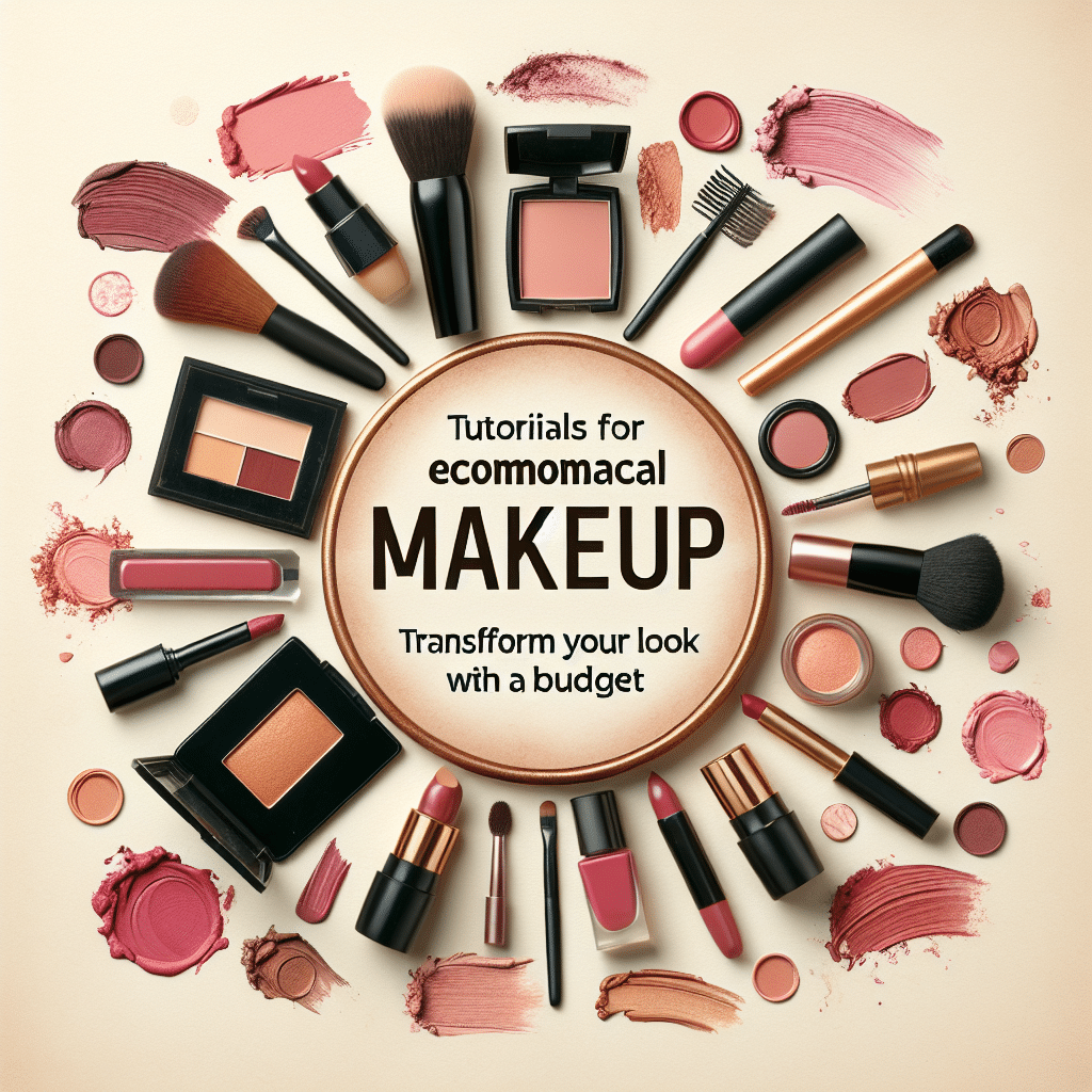 tutoriais de maquiagem econômica: transforme seu look gastando pouco