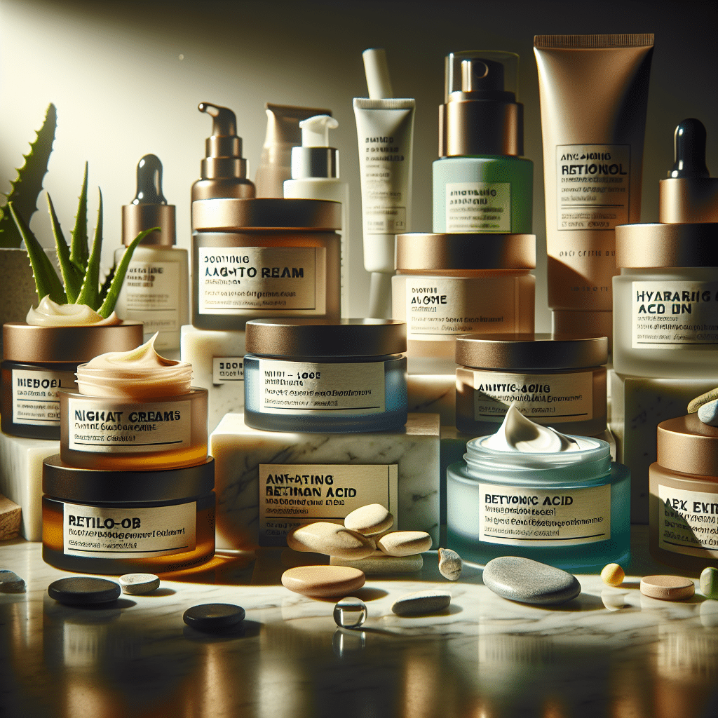 análise de cremes noturnos baratos e eficientes