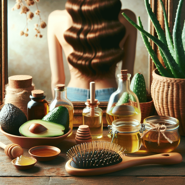 como deixar o cabelo saudável com produtos naturais caseiros