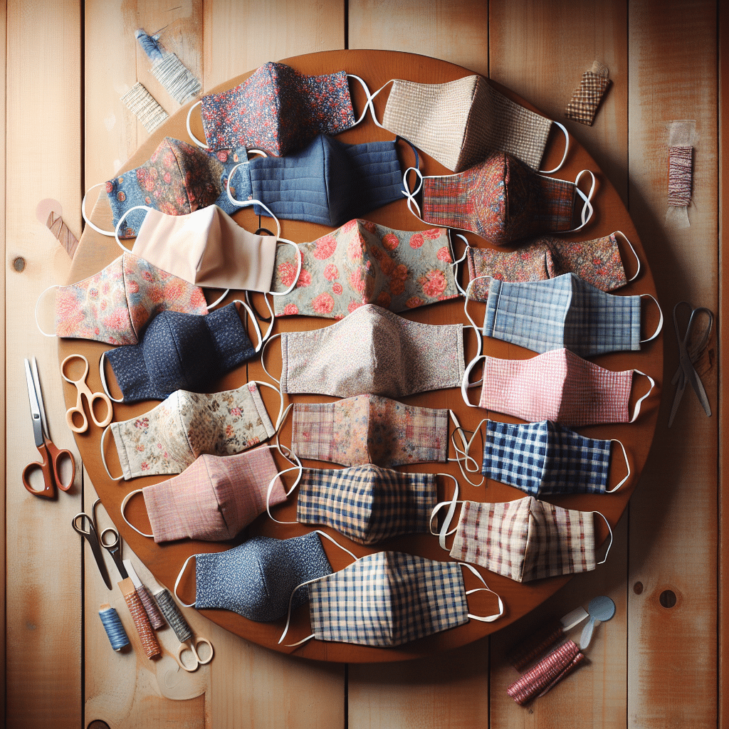 avaliação de máscaras faciais caseiras