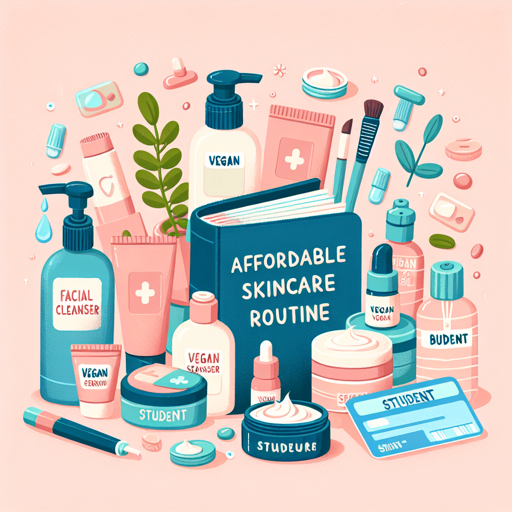 skincare vegano e econômico para estudantes