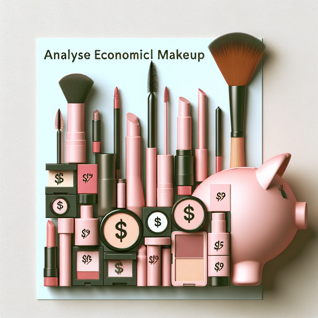 análise de maquiagem econômica