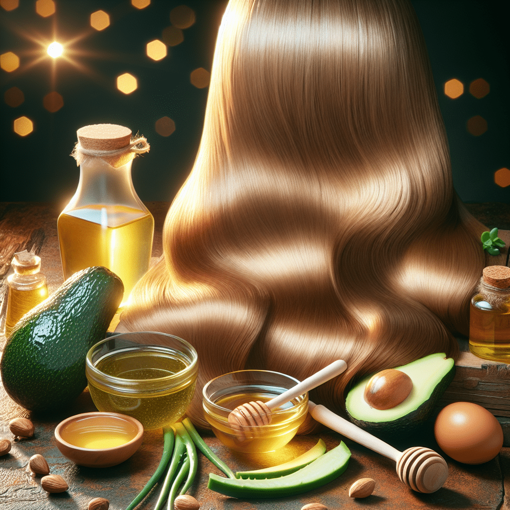 receitas caseiras para brilho no cabelo