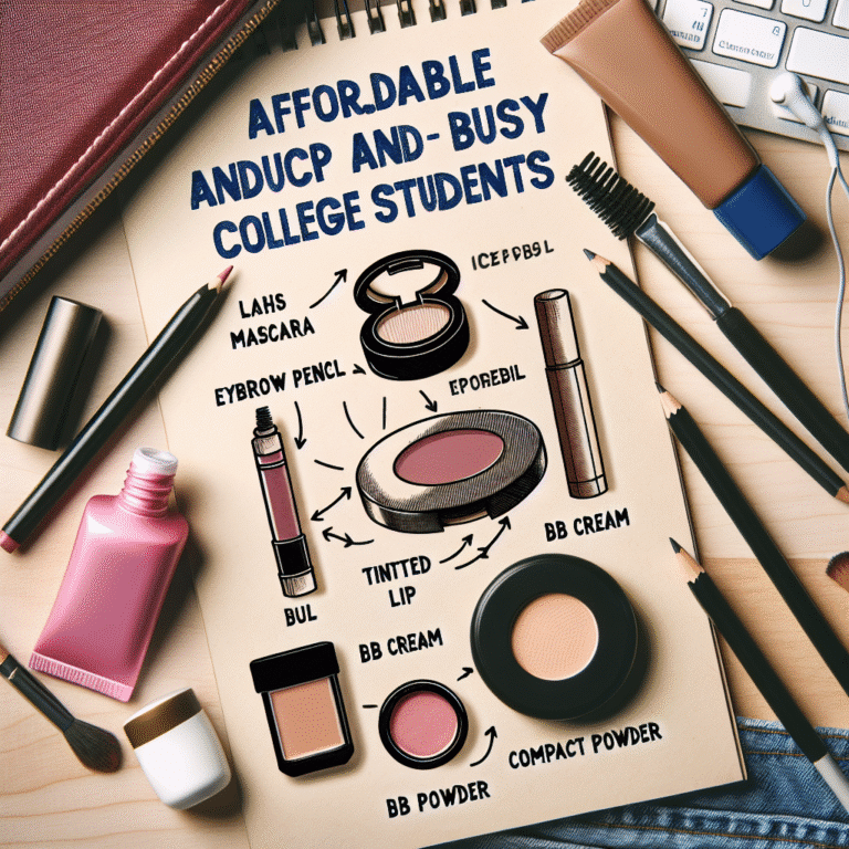 maquiagem rápida e barata para universitárias na correria do dia a dia