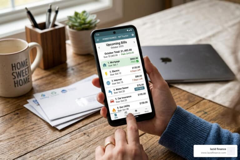 bill reminder and tracker