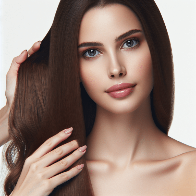 Cabelo liso natural sem química cara